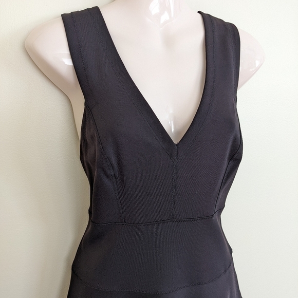 ROBERT RODRIGUEZ little black a-line dress lbd 8 medium - Picture 4 of 15